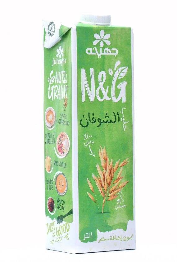 جهينه ان & جي حليب شوفان 1 لتر