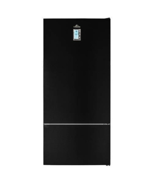 تلاجه ايسبرج 496 لتر اسود ديجيتال فريزر سفلى ICEBERG-53BD
