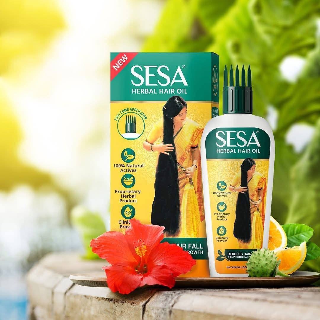 زيت SESAالهندي للشعر