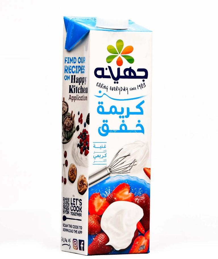 جهينه كريمه الخفق جديد اوريجنال 1 لتر