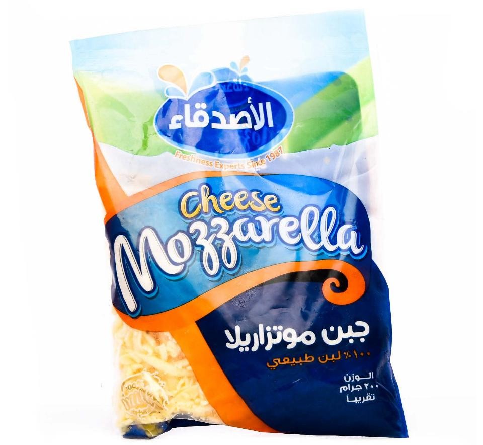 الاصدقاء جبنه موتزريلا 200 جرام