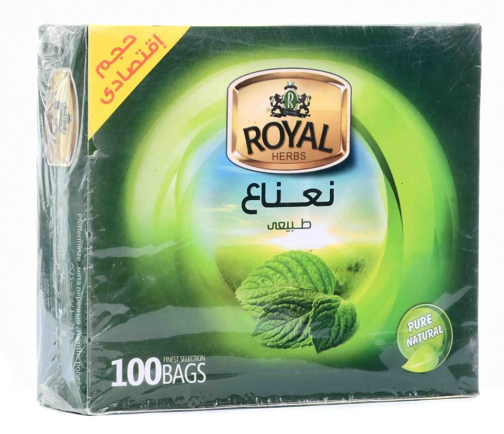 رويال نعناع 100 فتله