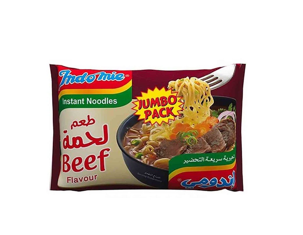 اندومي نودلز بطعم البيف