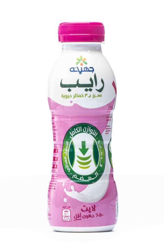 جهينه لبن رايب لايت 220 مل