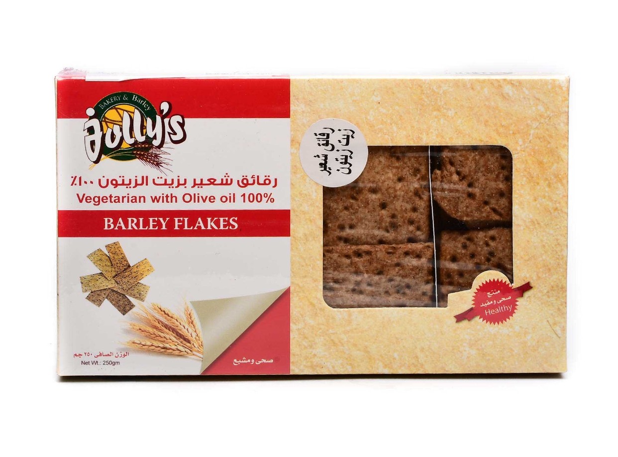 جوليس شرائح شعير بحبوب الشوفان  زيت زيتون